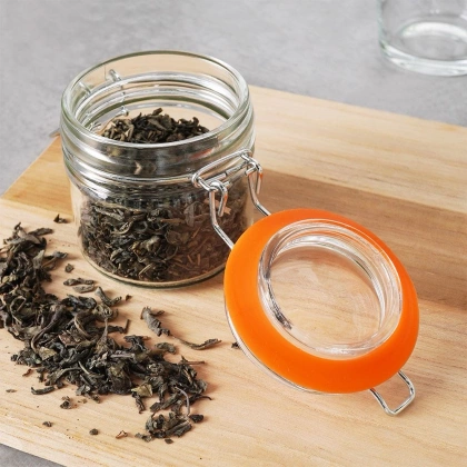 Słoik pojemnik szklany patentowy z klipsem BELA 0,1 l