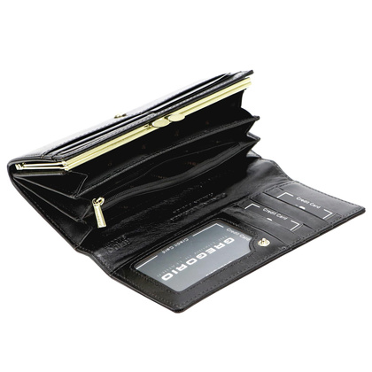 Portfel damski skórzany PELLUCCI IT-100 Czerwony