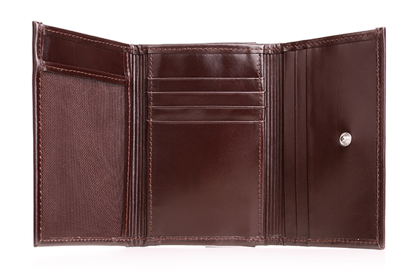 Mały skórzany portfel damski KEMER VOOC PPD4 Czarny