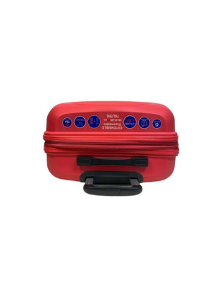 LYS Paris Salvador Średnia twarda różowa walizka na kółkach 66 cm