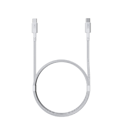 XTORM Ładowarka turystyczna 67W GaN +kabel USB-C PD biała