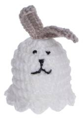 Zajączek na jajko krem w sweterku