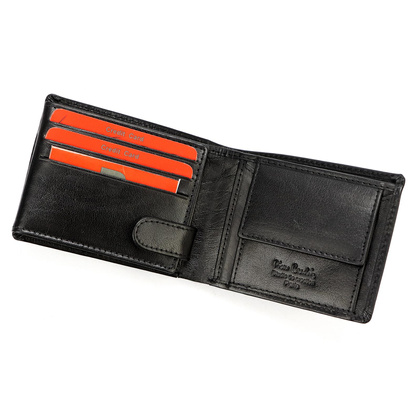 Portfel męski skórzany PIERRE CARDIN YS604 323 Czarny