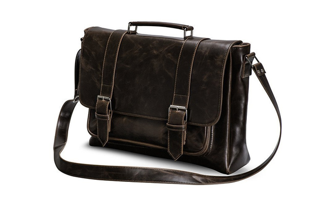 Torba na ramię KEMER SOLIER Galway Brązowa - min. zamówienie 20 / 50 / 100 szt.