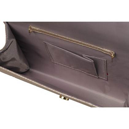 Torebka wizytowa, kopertówkaKEMER 739m Złoty Brokat - min. zamówienie 20 / 50 / 100 szt.