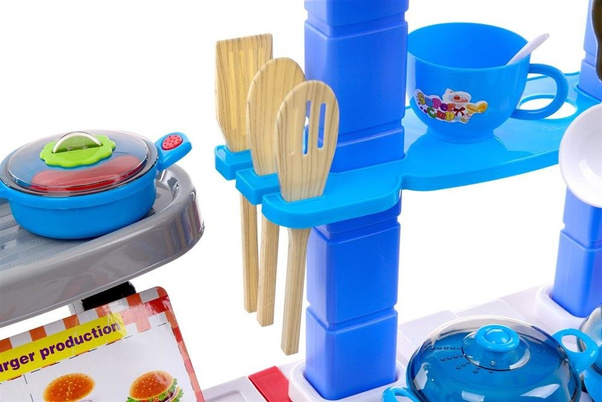 Kuchnia dla dzieci FUNFIT KIDS Czerwono Niebieska