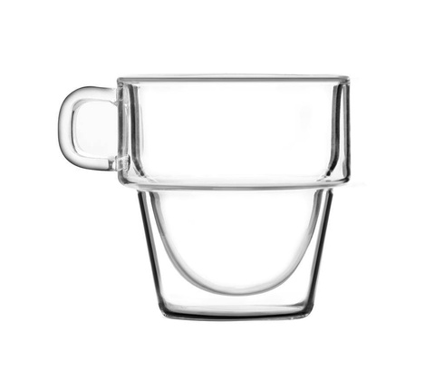 Komplet 6 szklanek z podwójną ścianką 280ml Senso 27442