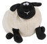 Duża pluszowa owca SAMIRA, biały, czarny