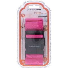 UNIWERSALNY PAS ZABEZPIECZAJĄCY DO WALIZKI SPINAJĄCY DUNLOP 200x5CM FUKSJA