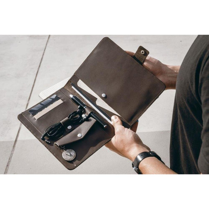 Organizer skórzany KEMER SOLIER SA21 Brązowy - min. zamówienie 20 / 50 / 100 szt.