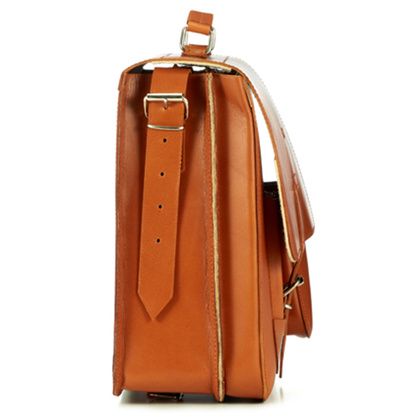 Duża torba skórzana 3w1 KEMER VOOC Vintage P43 Ruda