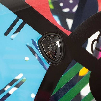 Heys Britto Butterfly twarda mała transparentna walizka kabinowa na kółkach