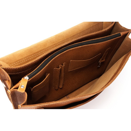 Big torba skórzana biznesowa KEMER VOOC TC8 Camel Edycja Limitowana