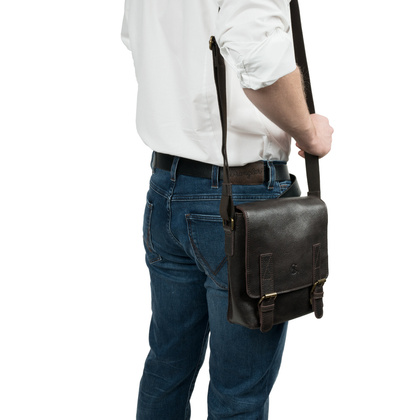 Męska torba ze skóry vintage Canaletto TM236