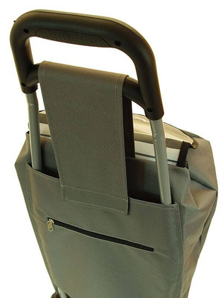 Wózek zakupowy marki Dielle Carr2n w kolorze antracite