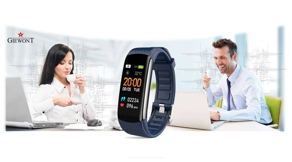 Smartband Giewont GW200-6 + Dodatkowy pasek granatowy