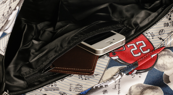 Materialowa torba laptopa 15