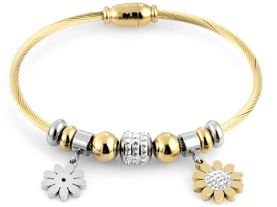 KOMPLET PREZENTOWY DAMSKI PAUL LORENS - Zegarek + bransoletka - (zg550e)