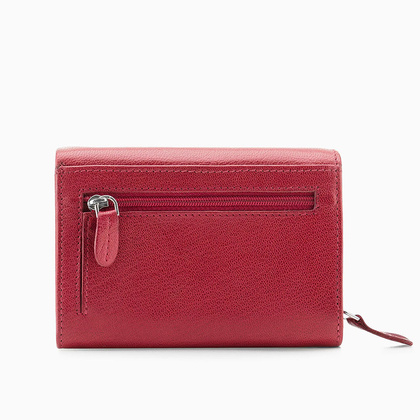 Portfel damski skórzany PUCCINI COMO CO1600 3 Czerwony