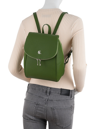 Mały plecak Canaletto z groszkowanej skóry licowej – elegancja i funkcjonalność PD455s241