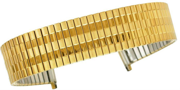 Bransoleta rozciągana Złota HQ 18 do 22 mm 111G-18/22