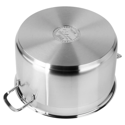 Garnek stalowy z pokrywką 18/10 PREMIUM 8,2 l ORION