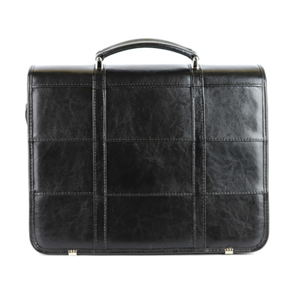 514 Teczka męska pasy - czarny KEMER