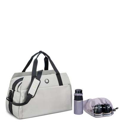 Plecak na laptopa Delsey Daily's Torba podróżna weekender biała 15,6"