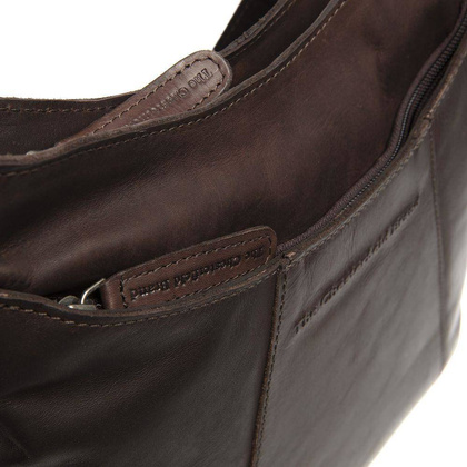 Torebka skórzana, klasyczna damska Brązowa - min. zamówienie 20 / 50 / 100 szt.