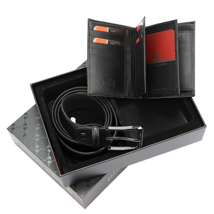 Męski zestaw prezentowy Pierre Cardin ZG-117 Czarny