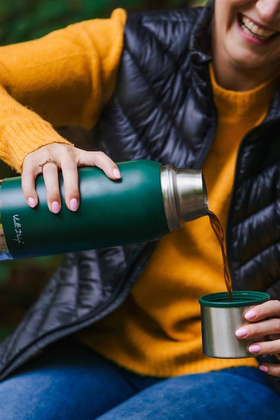 Termos turystyczny 1L FUORI zielony 27640