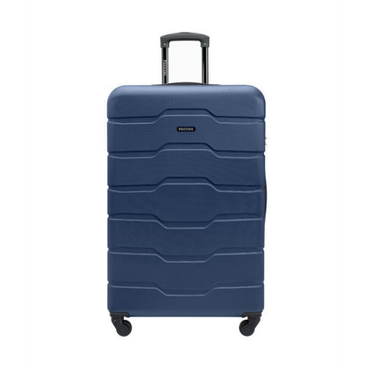 Duża walizka PUCCINI ALICANTE ABS024A 7A Granatowa