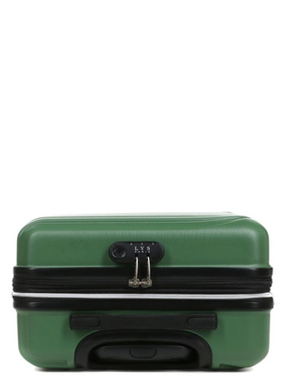 LYS Paris Akra Mała twarda zielona walizka na kółkach 45 cm