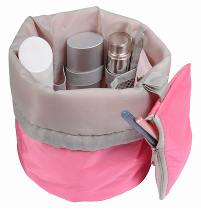 Kosmetyczka KEMER TUBE Jasnoróżowa