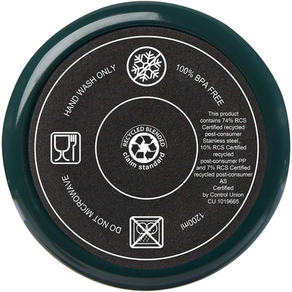 Melbourne kubek ze słomką z certyfikatem RCS 1200 ml