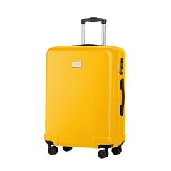 Średnia walizka PUCCINI PANAMA PC029B 6C Żółta