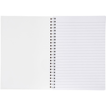 Notatnik Desk-Mate® w formacie A5 z okładką wykonaną z syntetycznego materiału.