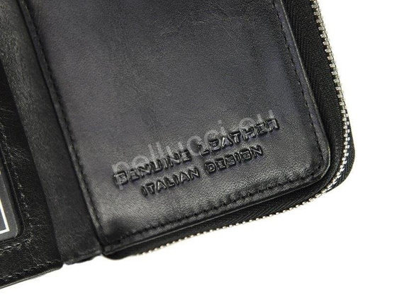 Portfel damski skórzany PELLUCCI GF116 Czerwony