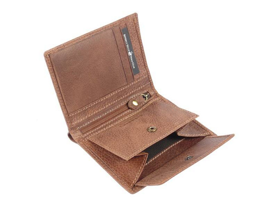 BH-396 TUCSON Portfel męski skórzany Brązowy