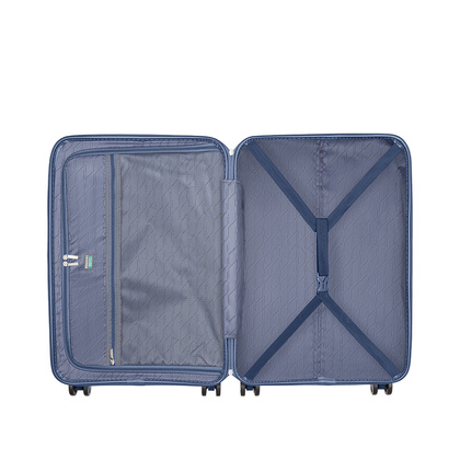 Średnia walizka PUCCINI CASABLANCA PP023B 7A Granatowa