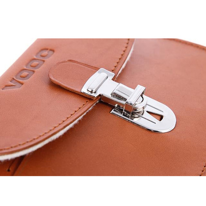 Saszetka do paska skóra KEMER VOOC Vintage P11 Naturalny