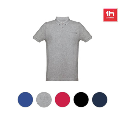 THC DHAKA. Męski polo t-shirt