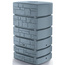 ZBIORNIK POJEMNIK NA WODĘ DESZCZÓWKĘ TOWER STONE 350L SMOOTH GRAY