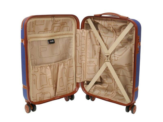 Mała kabinowa walizka DIELLE 160 Granatowa