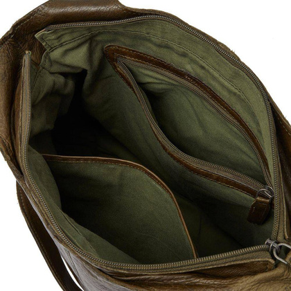 Torebka damska skórzana Marseille Zielona - min. zamówienie 20 / 50 / 100 szt.