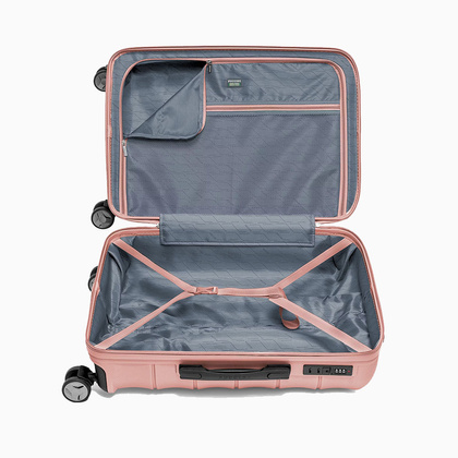 Średnia walizka PUCCINI CAIRO ABS030B 3C Różowa