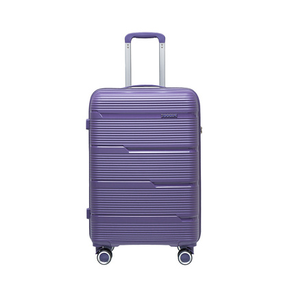 Średnia walizka PUCCINI CASABLANCA PP023B 7D Fioletowa