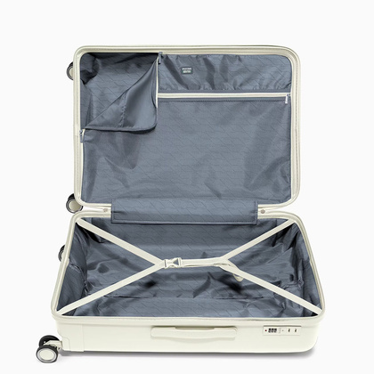 Duża walizka PUCCINI TURIN PP030A 0 Biała