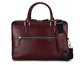 Skórzana torba na laptop z uchwytem na walizkę SL23 bordowa - min. zamówienie 20 / 50 / 100 szt.