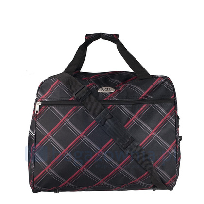 Torba podróżna podręczna PELLUCCI RGL WIZZ AIR M2 Czarna Bordo